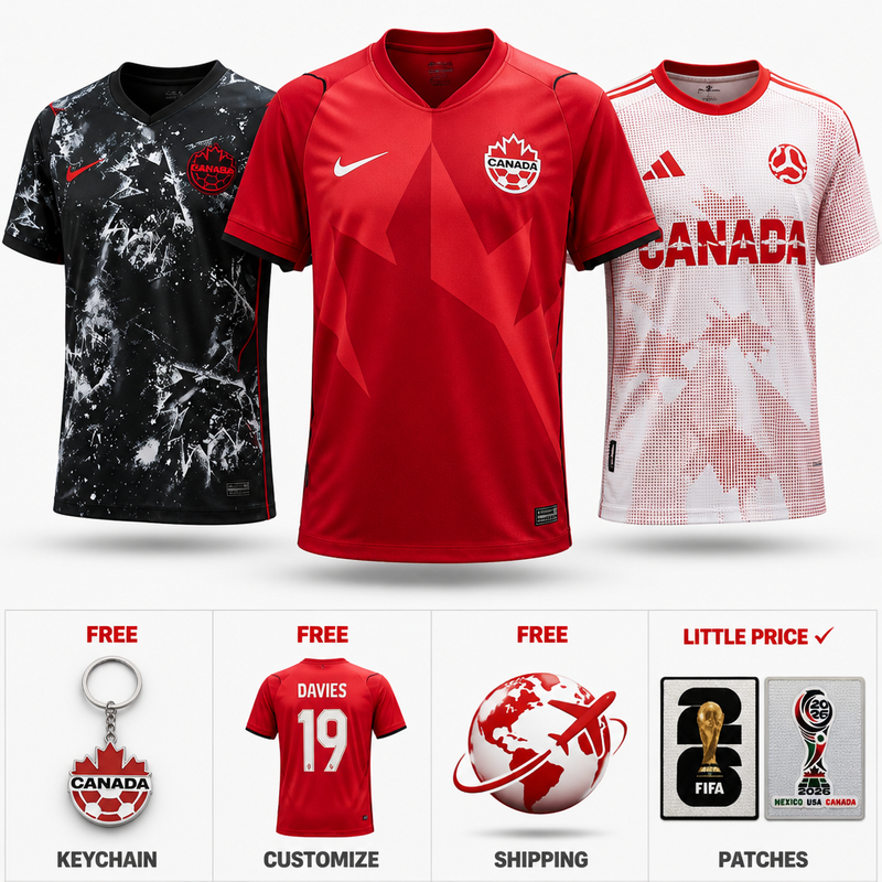 Kit Combinato Arsenal 25/26 - Casa, Trasferta e Terza Maglia