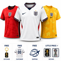 Combo England 26/27 - Home, Away and Goalkeeper