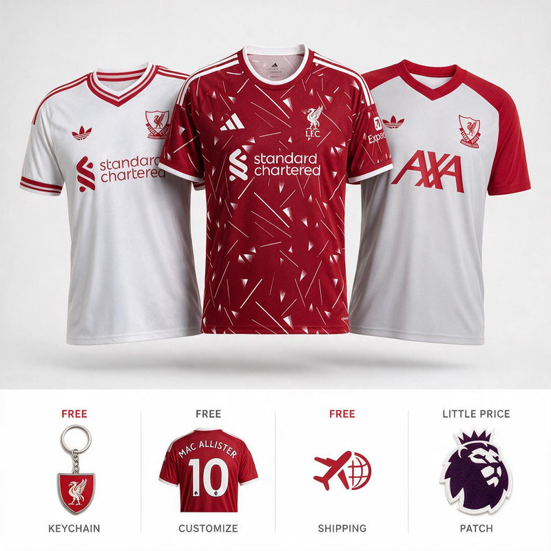 Combo Liverpool 26/27 - Home, Away and Training