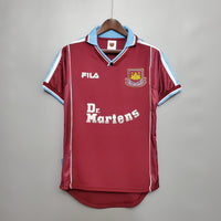Camiseta retro local West Ham United 1999/2001