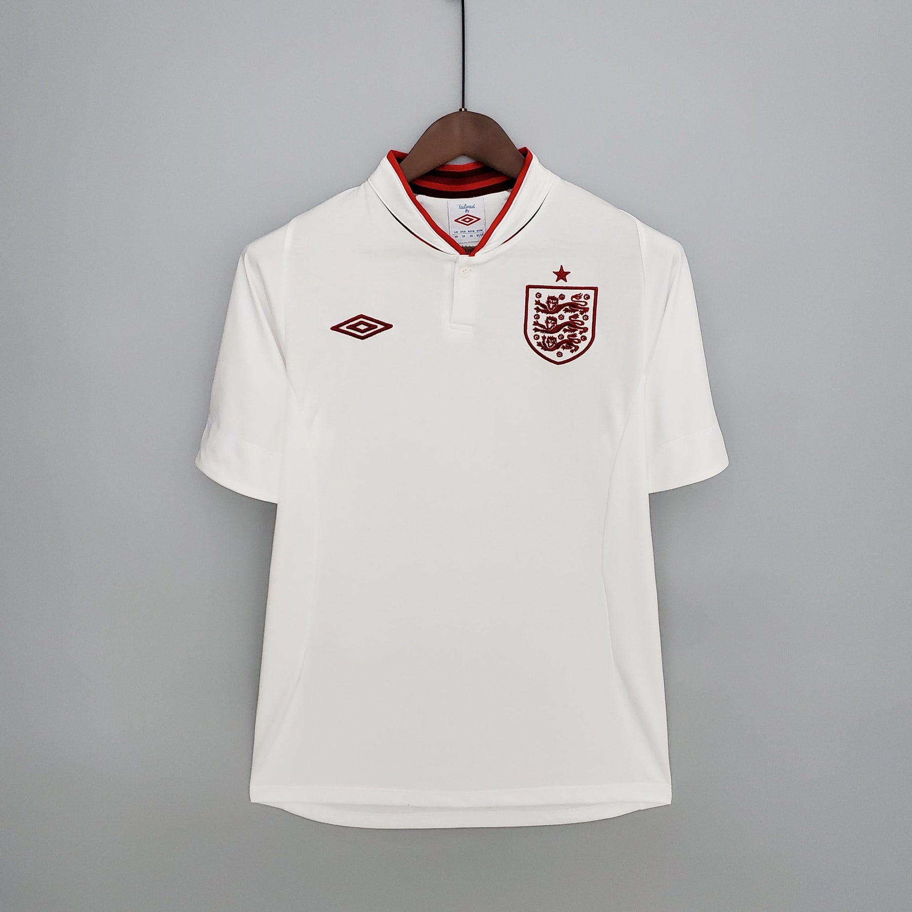 Camiseta retro local de Inglaterra 2012