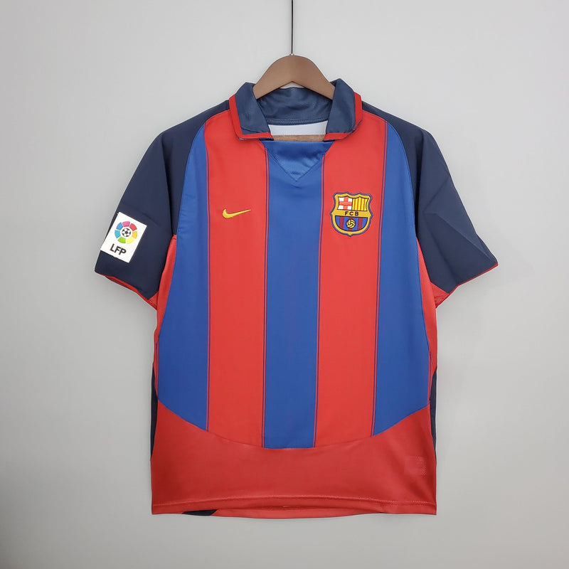 Camiseta retro del Barcelona 2003/2004