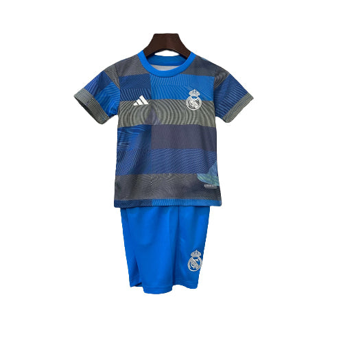 Real Madrid Entrenamiento 25/26 - Azul - Kit para niños