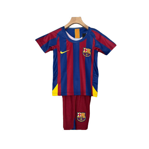 Barcelona 05/06 I Equipación Retro de Niño Local