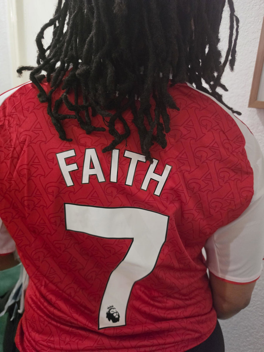 FOOTGOAT customer wearing their jersey