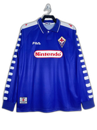 Fiorentina 98/99 I Camiseta Local - Versión Retro Manga Larga