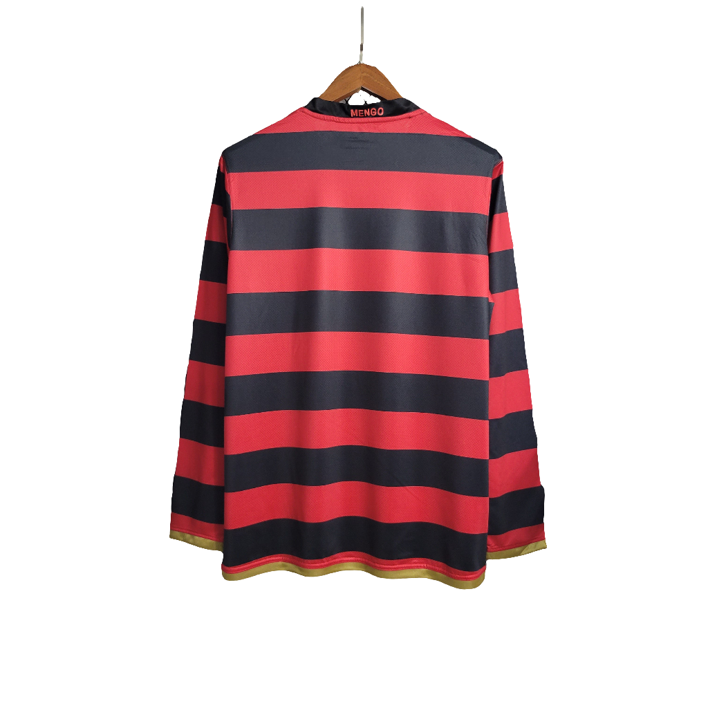 Flamengo 2009 I Maglia Home - Versione Retrò a Maniche Lunghe