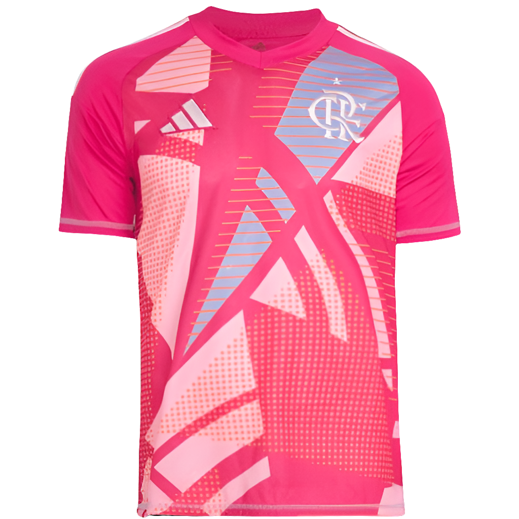 Maglia da Portiere Flamengo 25/26 - Rosa - Versione Tifoso