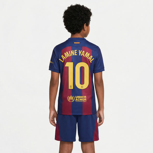 Kids Barcelona Kit 25/26 Lamine Yamal 10