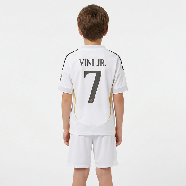 Kids Real Madrid home- Vini Jr 7- 2025/26