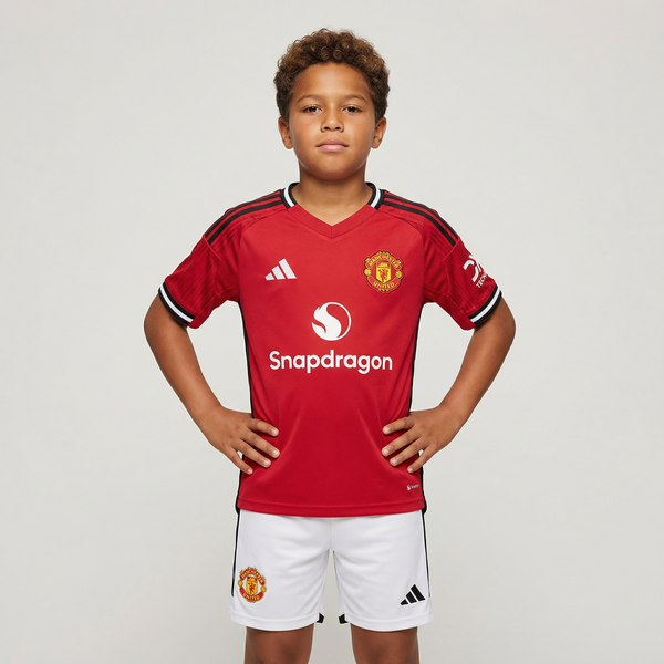 Kids Manchester United Kit 25/26