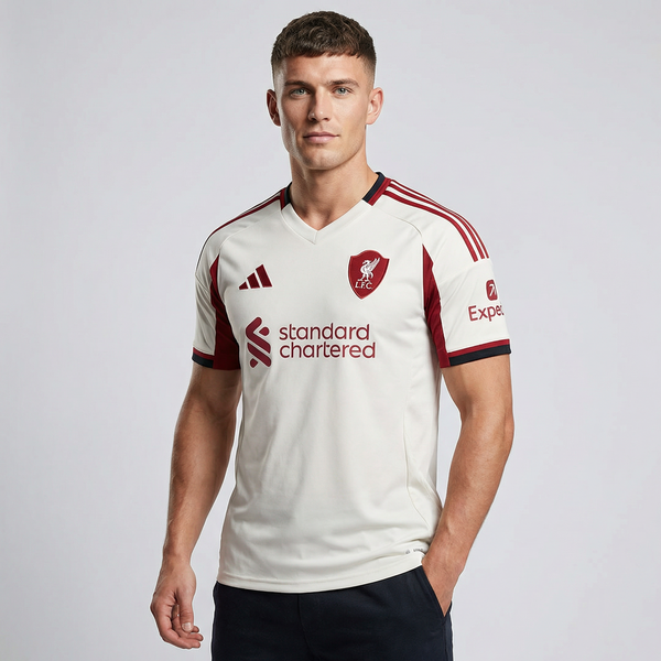 Camiseta de visitante del Liverpool 25/26 II - Versión Fan