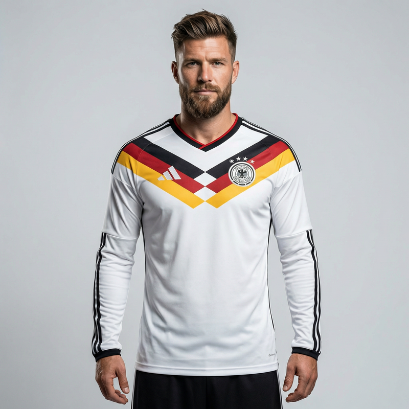 Camiseta de la selección de Alemania para el Mundial de 2026 versión jugador - Manga larga
