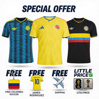 Colombia Combo Kit - Home, Away and Centenary Black