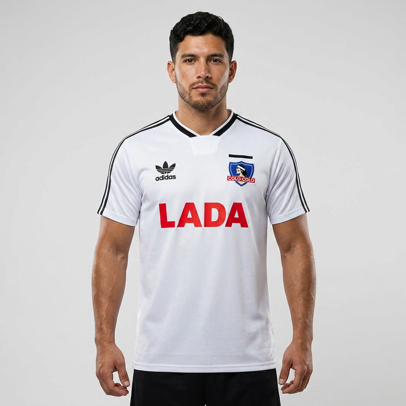 Retro 1991 camiseta local Colo Colo