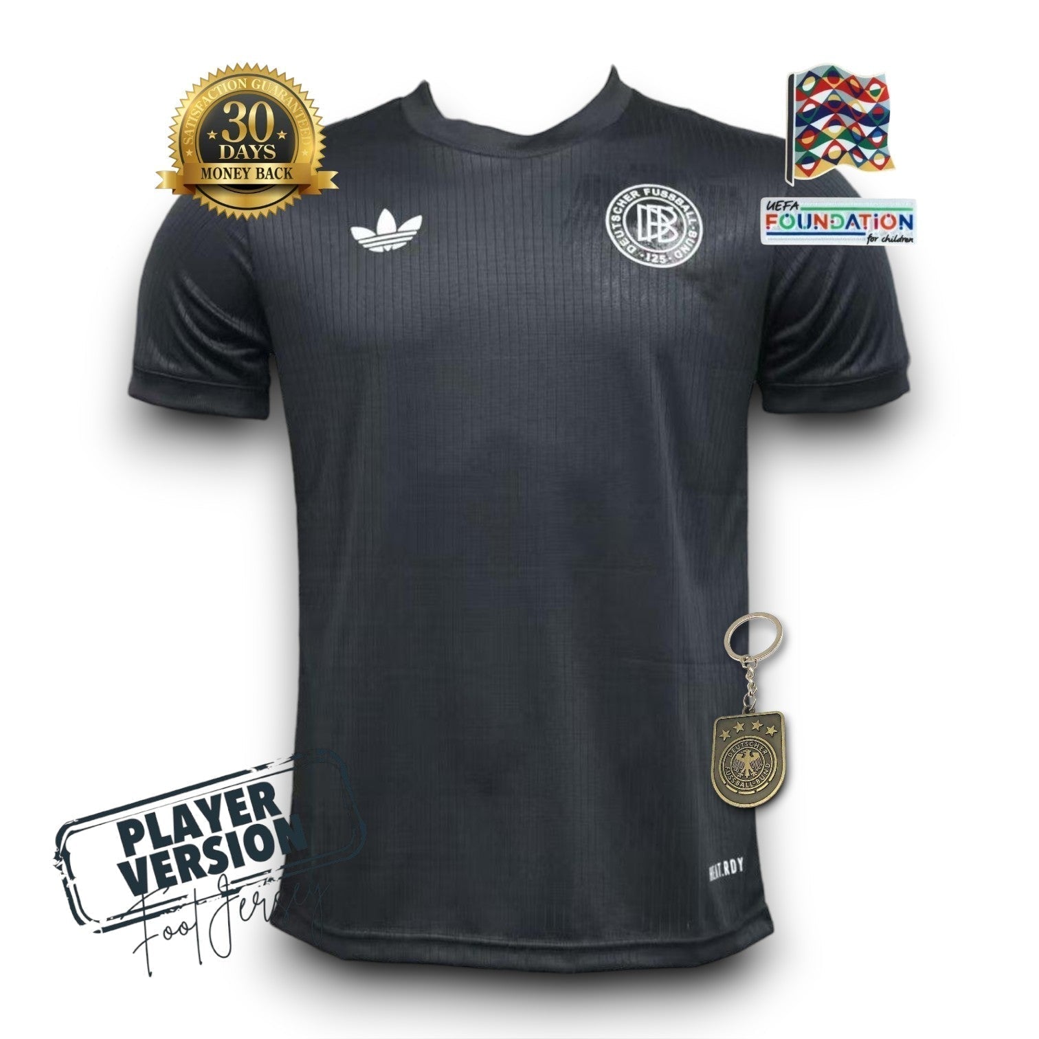 Maglia da Giocatore 125° Anniversario Germania Nera