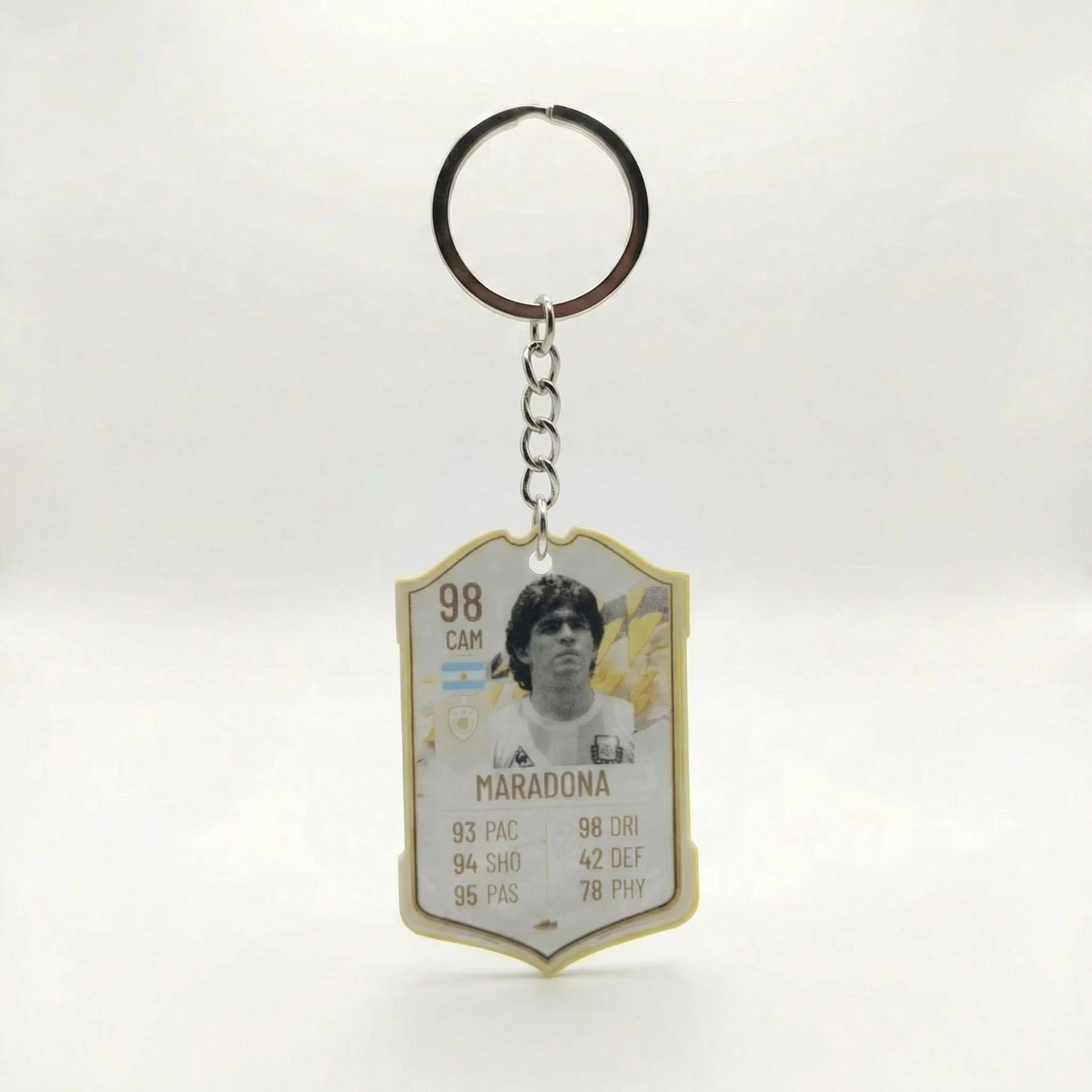 Llavero icono de Maradona