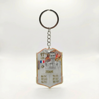 Llavero del icono de Zidane