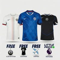 COMBO Chelsea 25/26 - Primera, segunda y tercera equipación