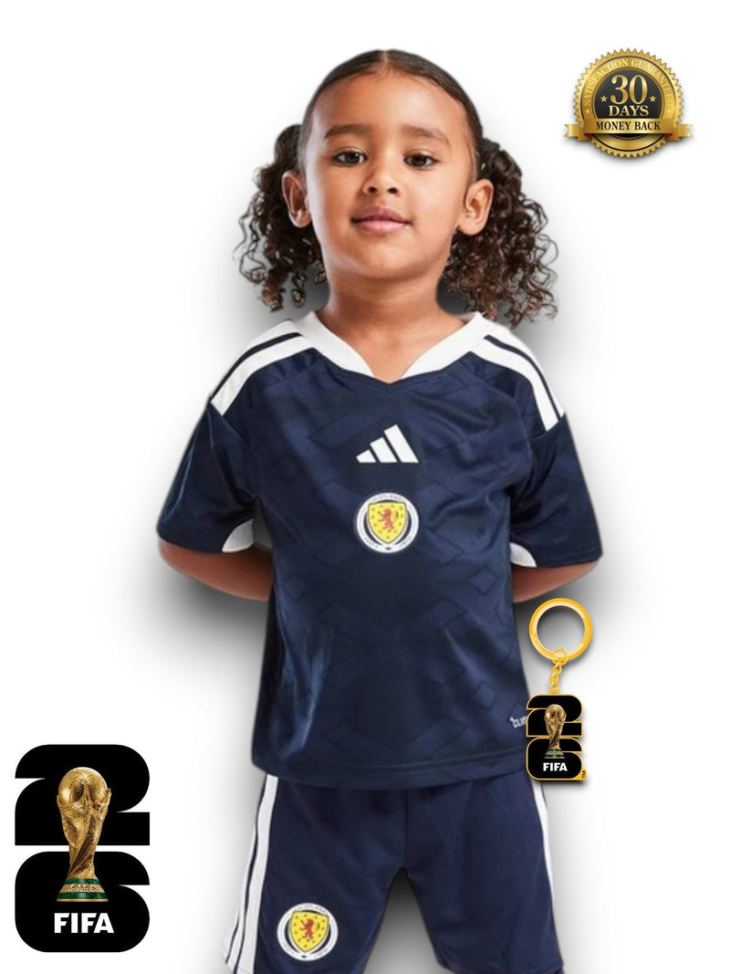 Camiseta Kit Niños Escocia Mundial 2026