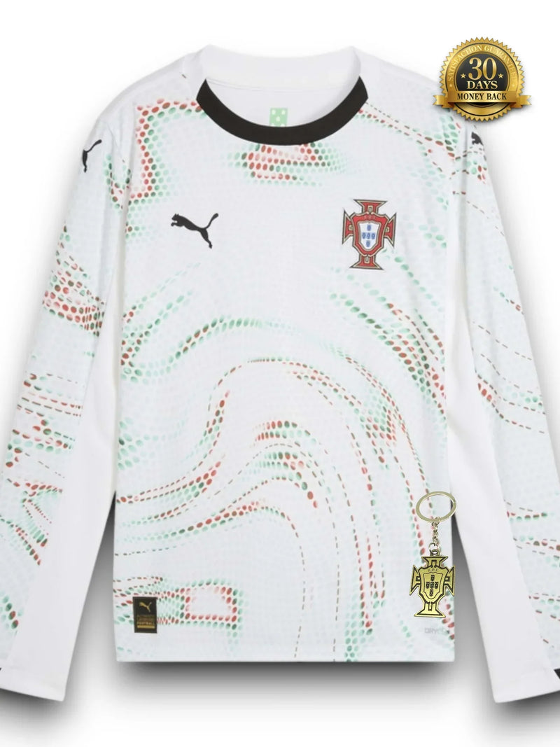 Camiseta Visitante Manga Larga Portugal 25/26