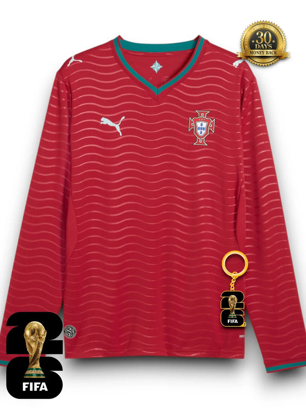 Camiseta Manga Larga Portugal Mundial 2026