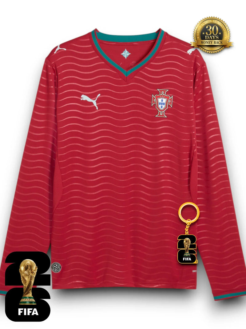 Camiseta Manga Larga Portugal Mundial 2026