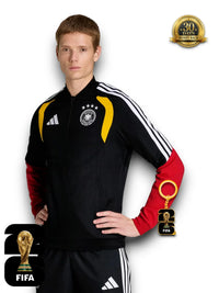 Conjunto de entrenamiento Alemania Mundial 2026 Half-Zip Negro