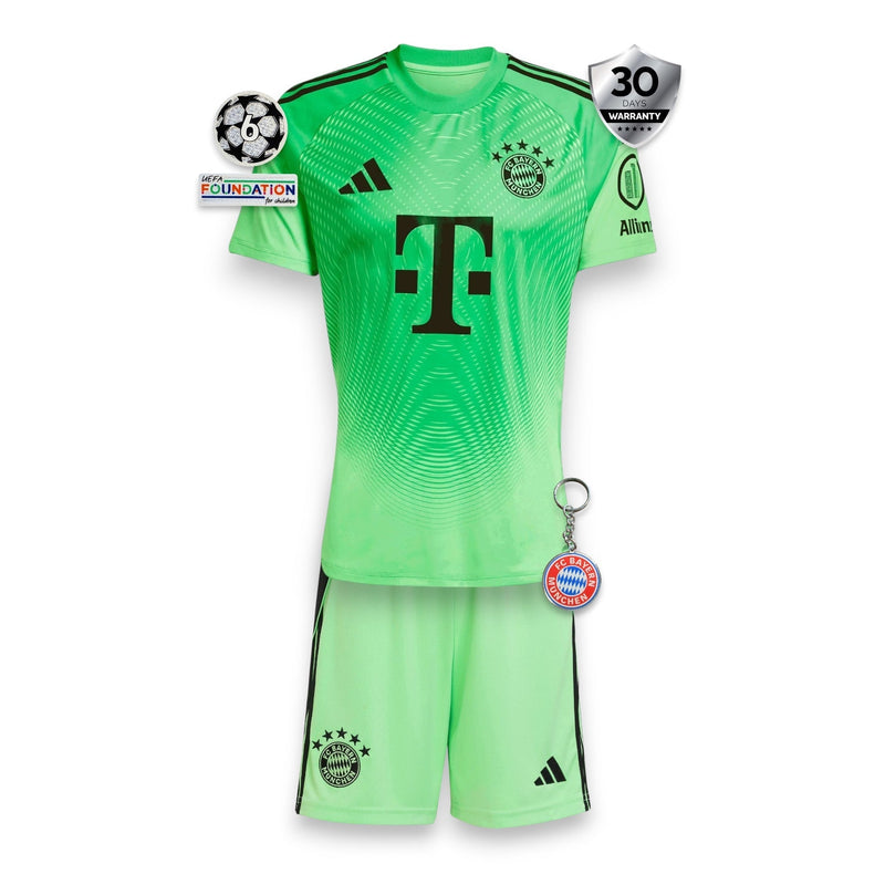Camiseta de portero del Bayern de Múnich para niños 2025/26