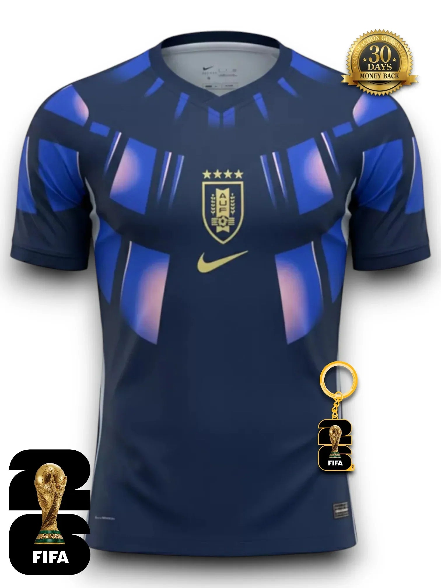 Camiseta de visitante de Uruguay para el Mundial de 2026