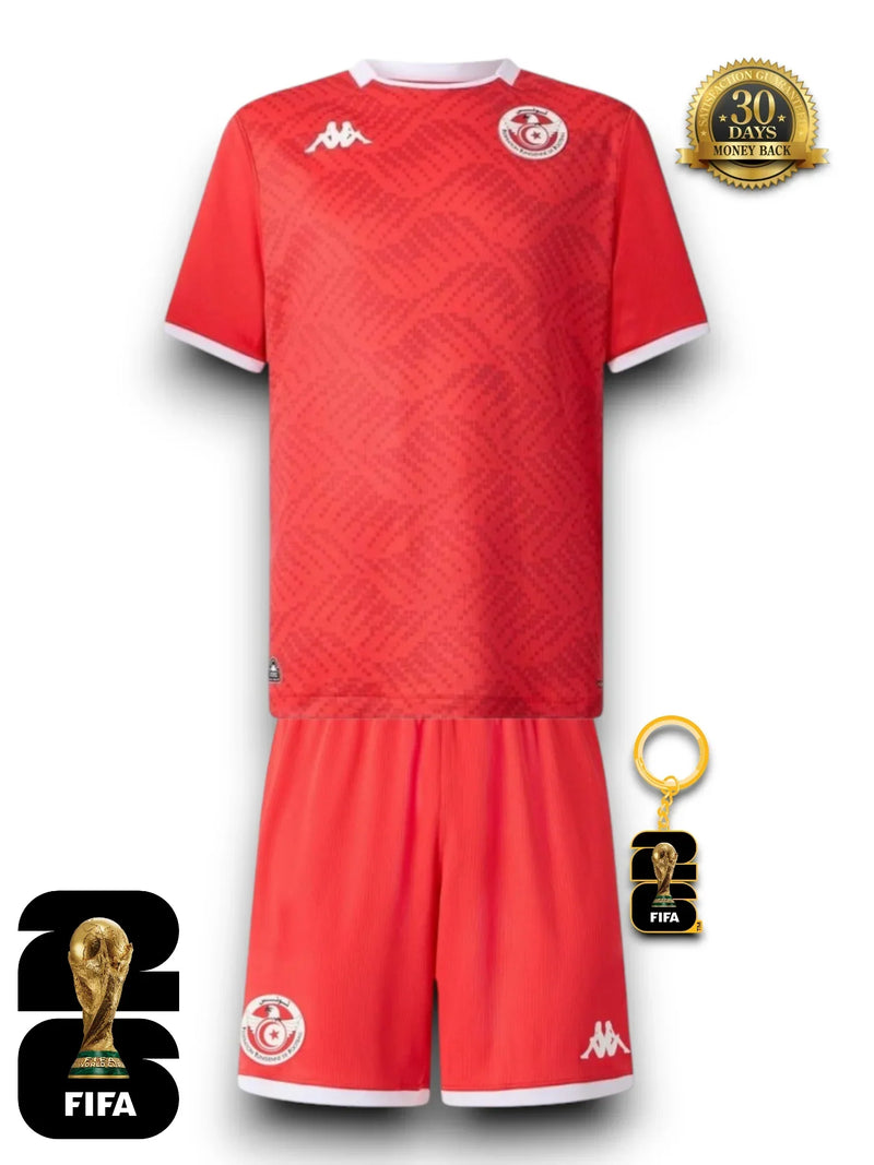 Camiseta Kit Niños Túnez Mundial 2026