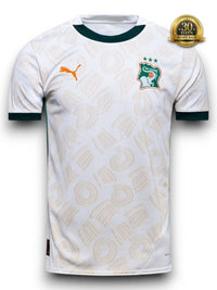 Camiseta de visitante de Costa de Marfil 2025