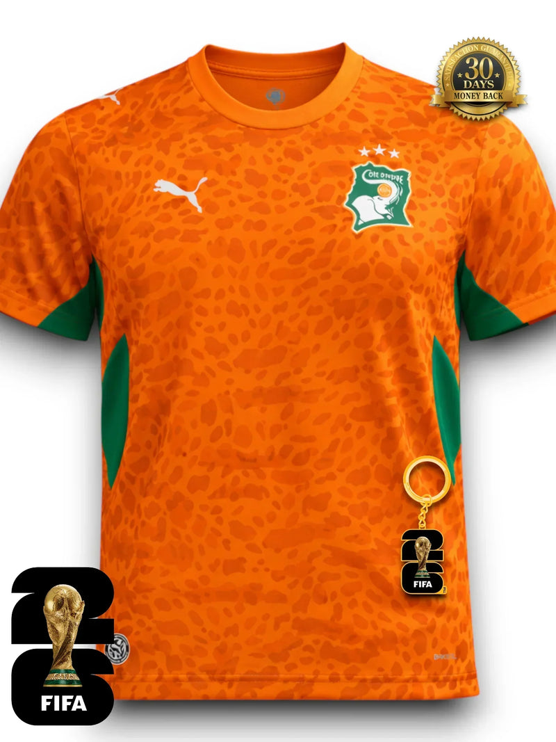 Camiseta de Costa de Marfil para el Mundial 2026