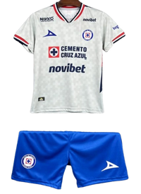 Kit infantil Cruz Azul Visitante 25/26 Unisex