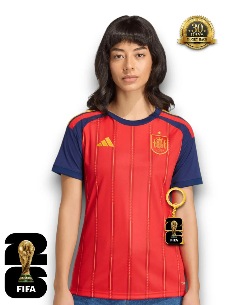 Camiseta del Mundial 2026 de España - Mujer