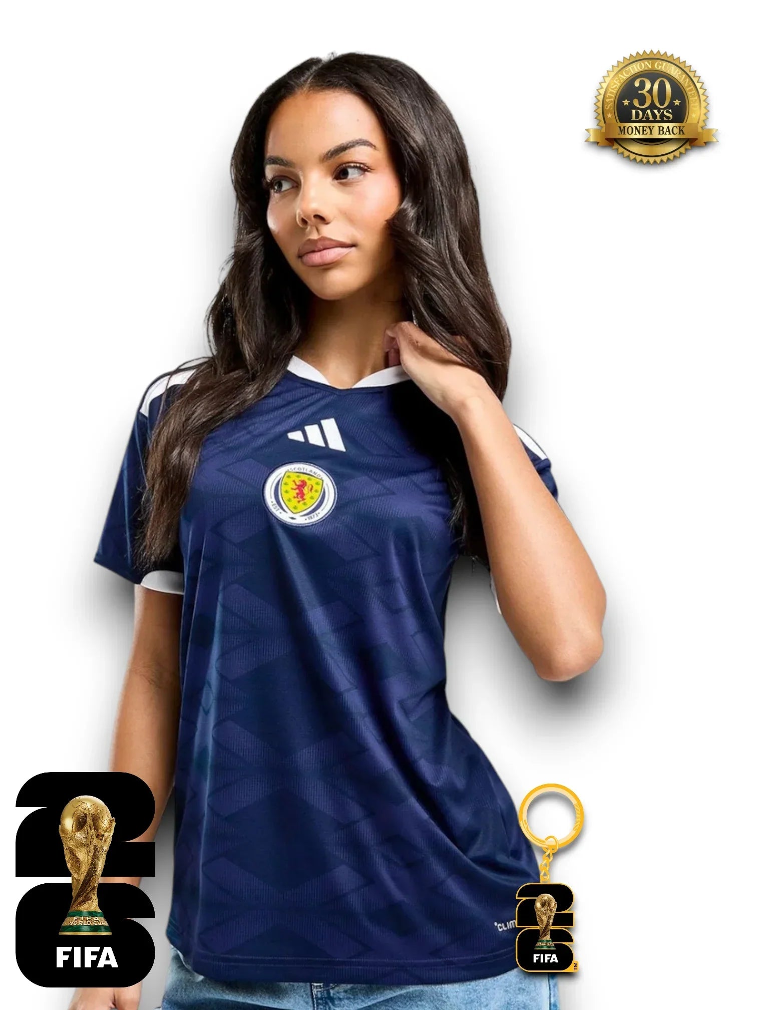 Camiseta de Escocia para la Copa Mundial Femenina de 2026