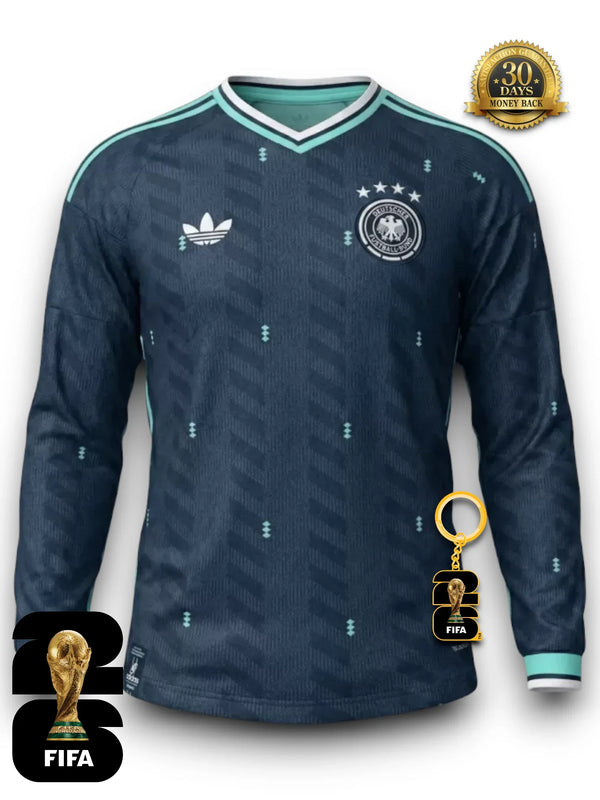 Camiseta de visitante de Alemania para el Mundial de 2026 - Manga larga