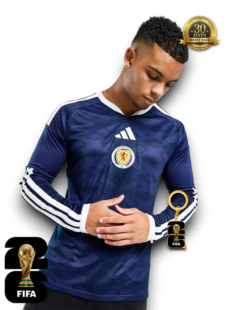 Camiseta de Escocia para el Mundial 2026 - Manga Larga
