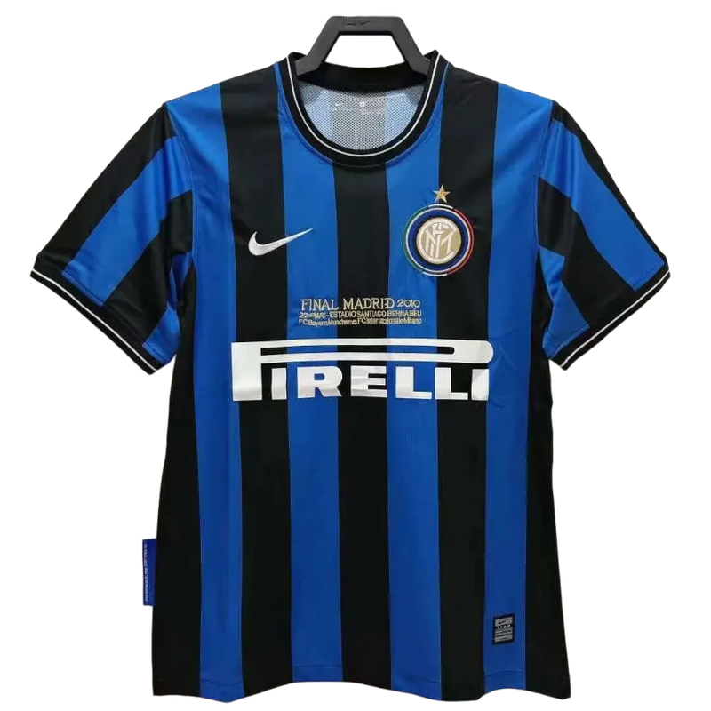 Inter de Milán 2010 I Camiseta de Local - Versión Retro
