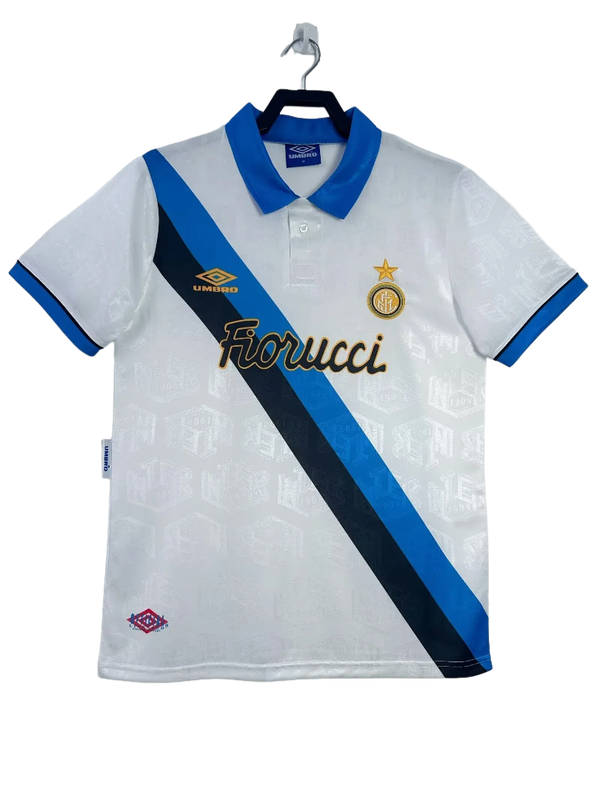Inter de Milán 94/95 Segunda Camiseta Visitante - Versión Retro