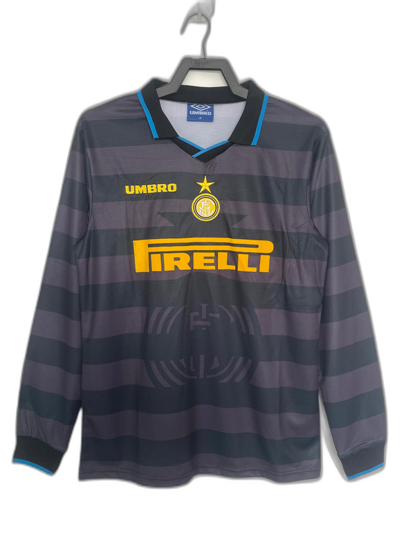 Camiseta Inter de Milán 97/98 II Visitante - Versión Retro Manga Larga
