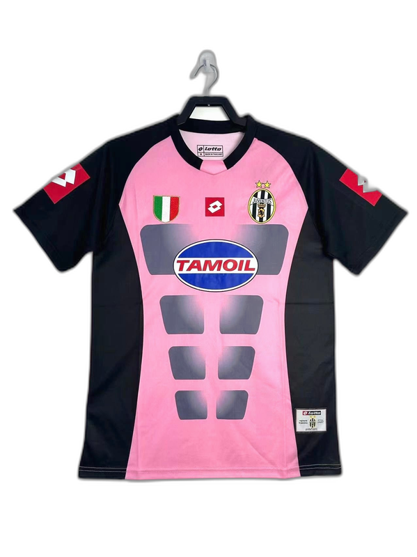 Camiseta de portero rosa de la Juventus 02/03 - Versión Retro