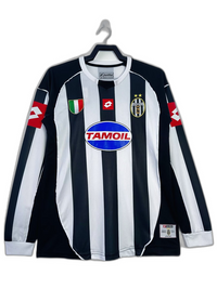 Juventus 02/03 I Maglia Home – Versione retrò a maniche lunghe