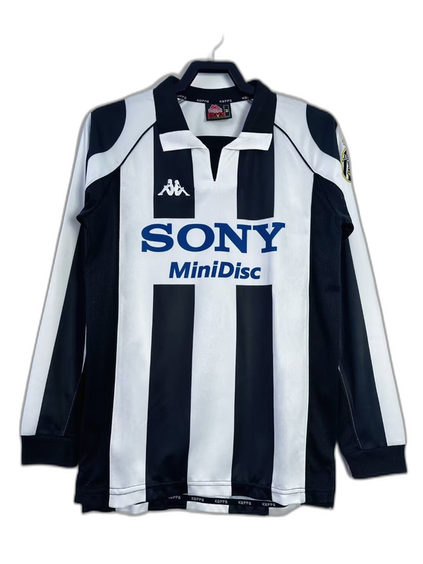 Juventus 97/98 I Camiseta Local - Versión Retro Manga Larga
