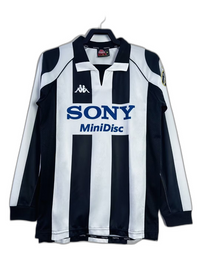 Juventus 97/98 I Camiseta Local - Versión Retro Manga Larga