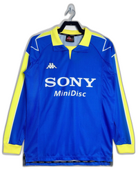 Camiseta de la Juventus 97/99, segunda equipación, versión retro de manga larga