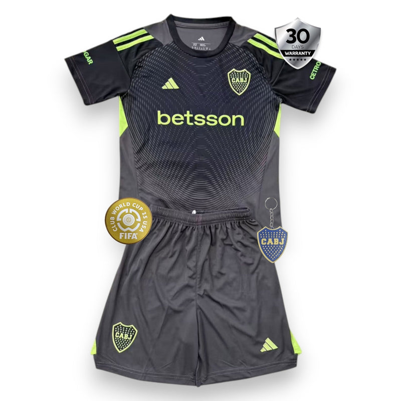Bambino Boca Juniors Portiere Nero 2025/26