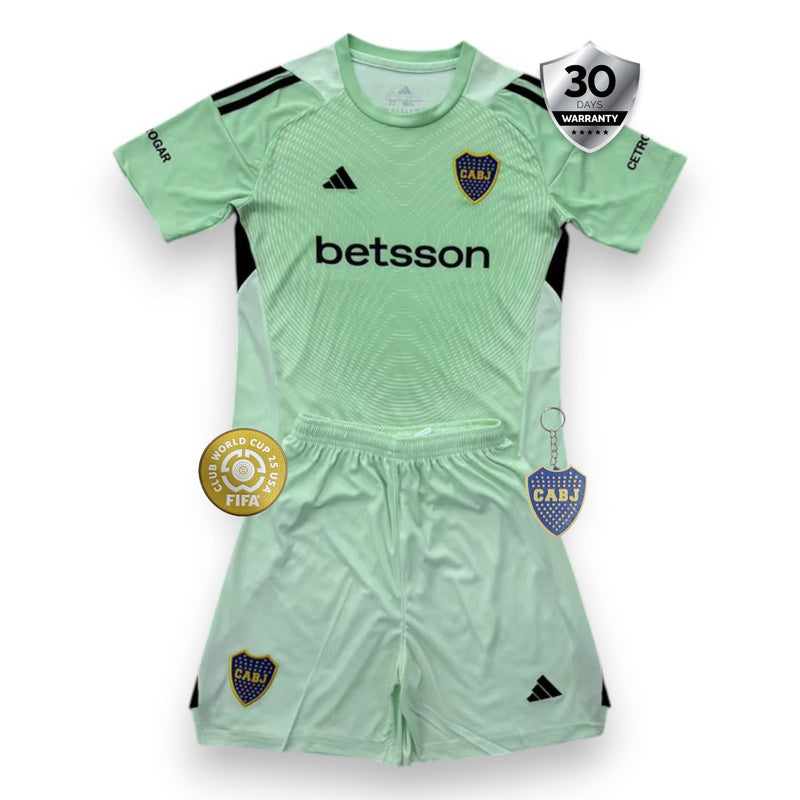 Bambino Boca Juniors Portiere Verde 2025/26