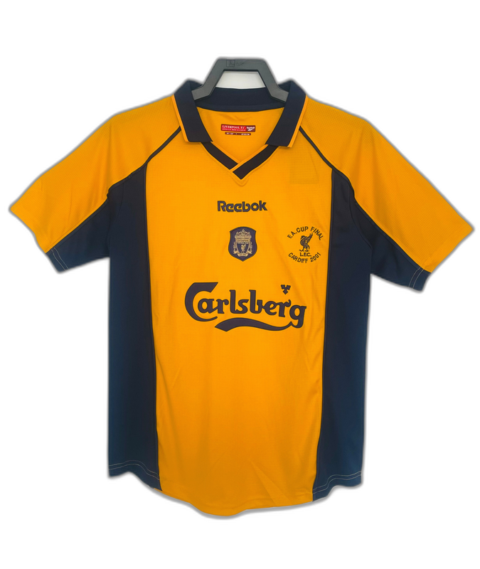 Camiseta Visitante II del Liverpool 00/01 - Versión Retro