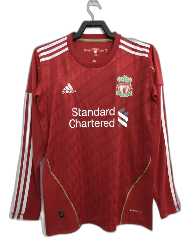 Liverpool 2010 I Camiseta Local - Versión Retro Manga Larga